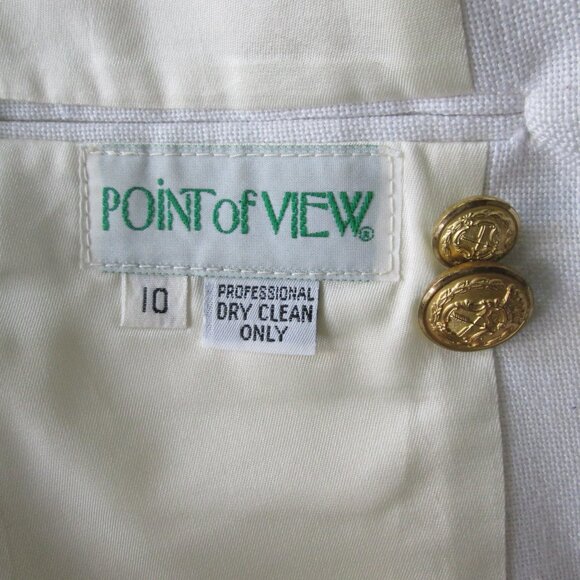 Point of View white Blazer Jacket - Picture 8 of 8
